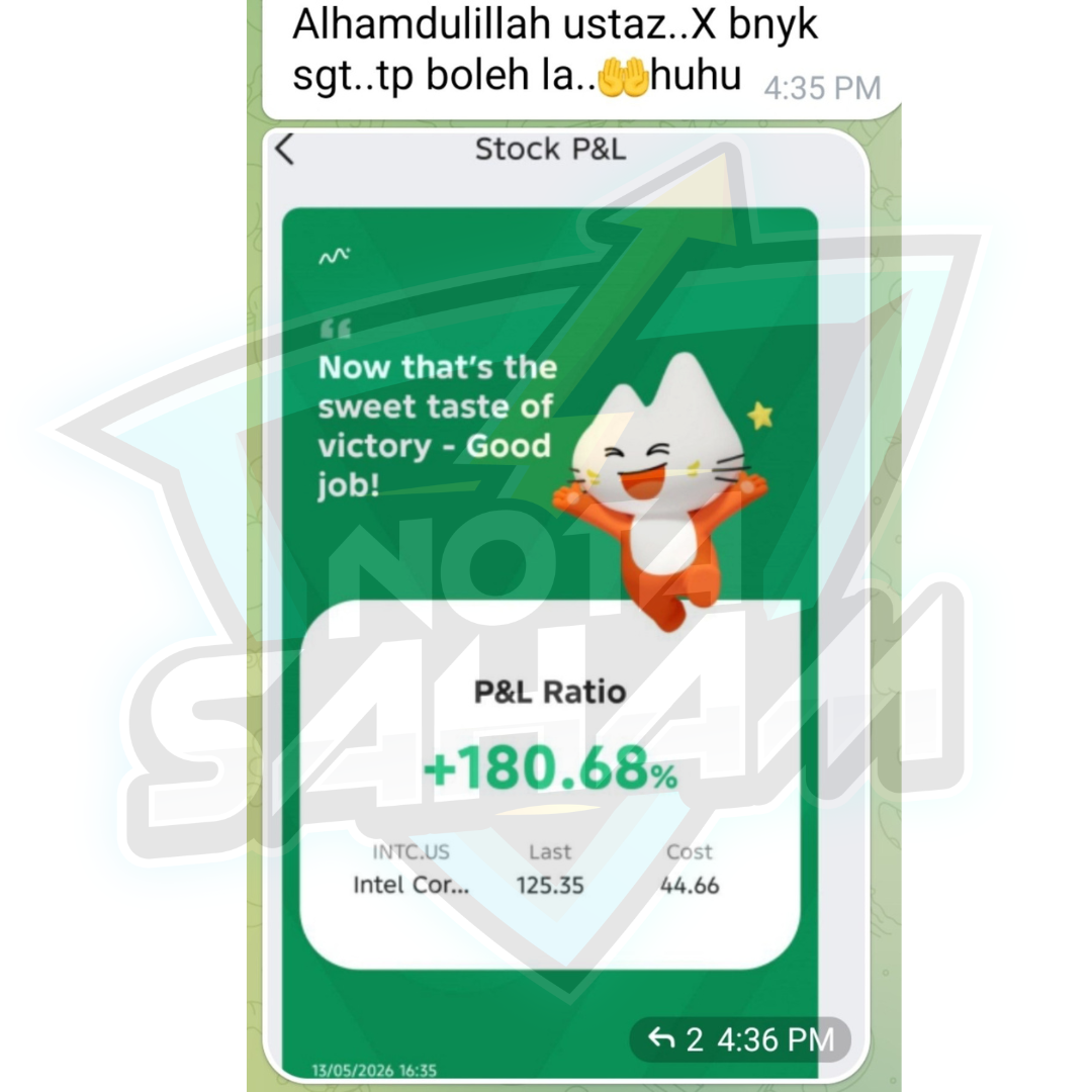 Testimoni peserta Nota Saham 1
