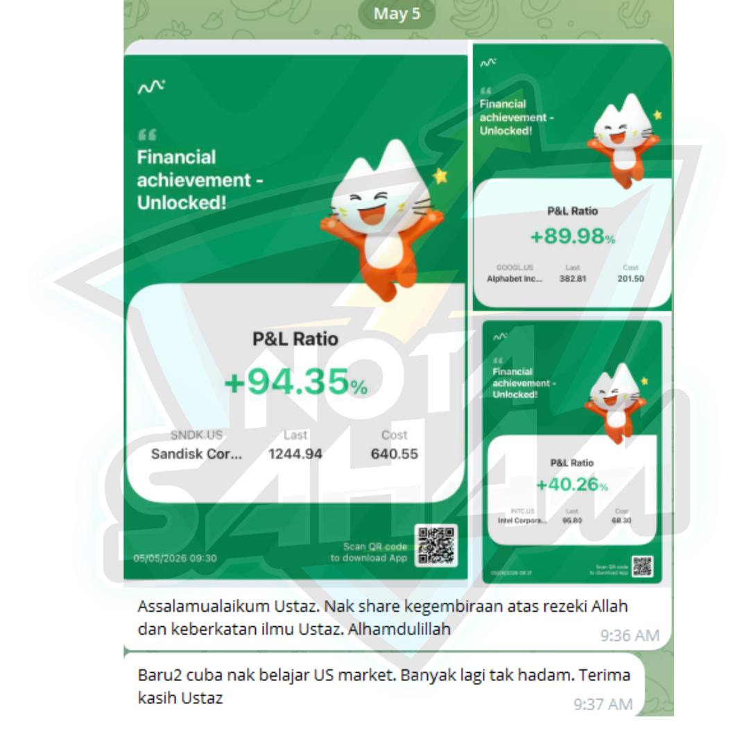Testimoni peserta Nota Saham 2