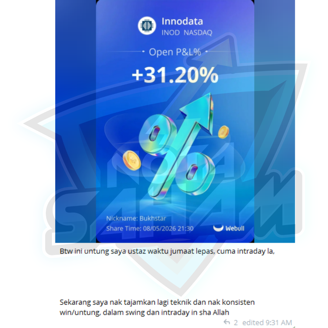 Testimoni peserta Nota Saham 5